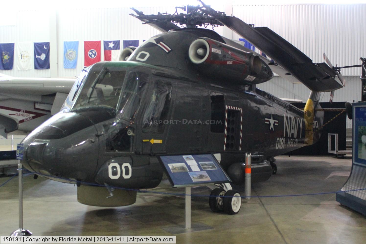 150181, Kaman SH-2F Seasprite C/N 131, SH-2F Seasprite at Battleship Alabama