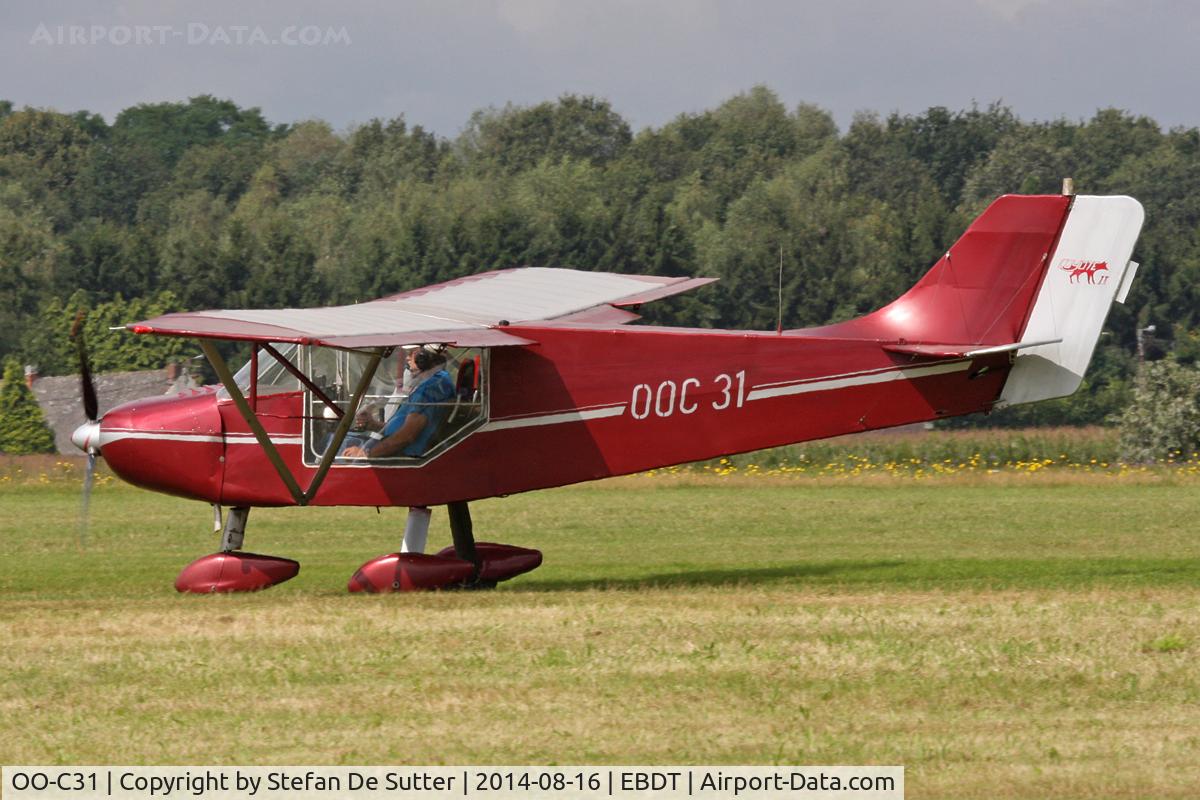 OO-C31, 1996 Rans S-6EC Coyote II C/N 0496976, Schaffen Old timer Fly-In 2014.