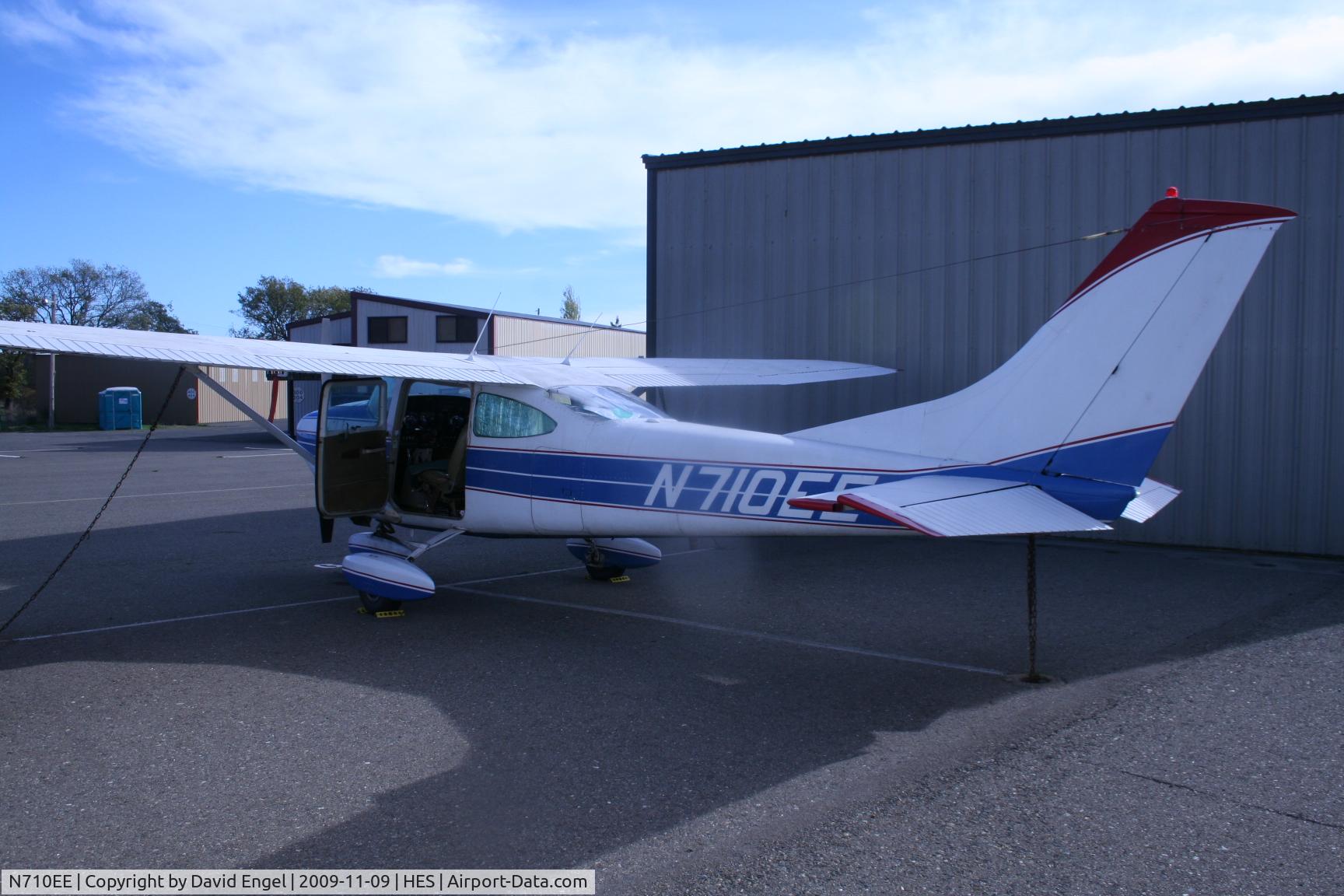 N710EE, 1968 Cessna 182M Skylane C/N 18259483, N710EE in Healdsburg, CA in 2008.