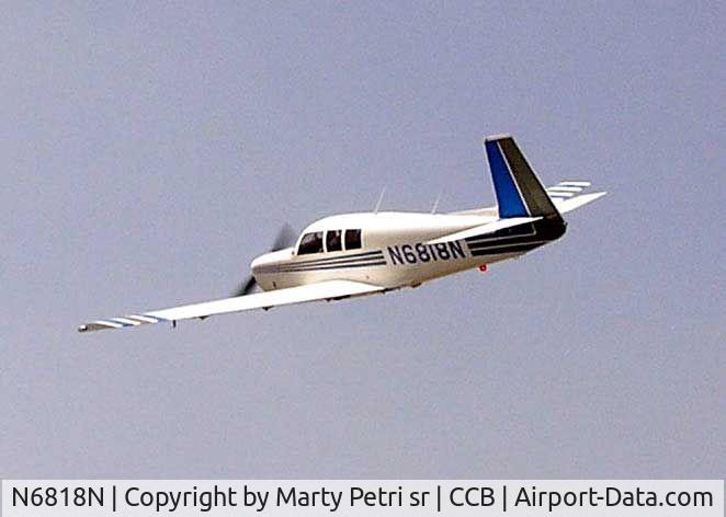 N6818N, Mooney M-20G Statesman C/N 680106, Photo Taken by Foothill Aircraft