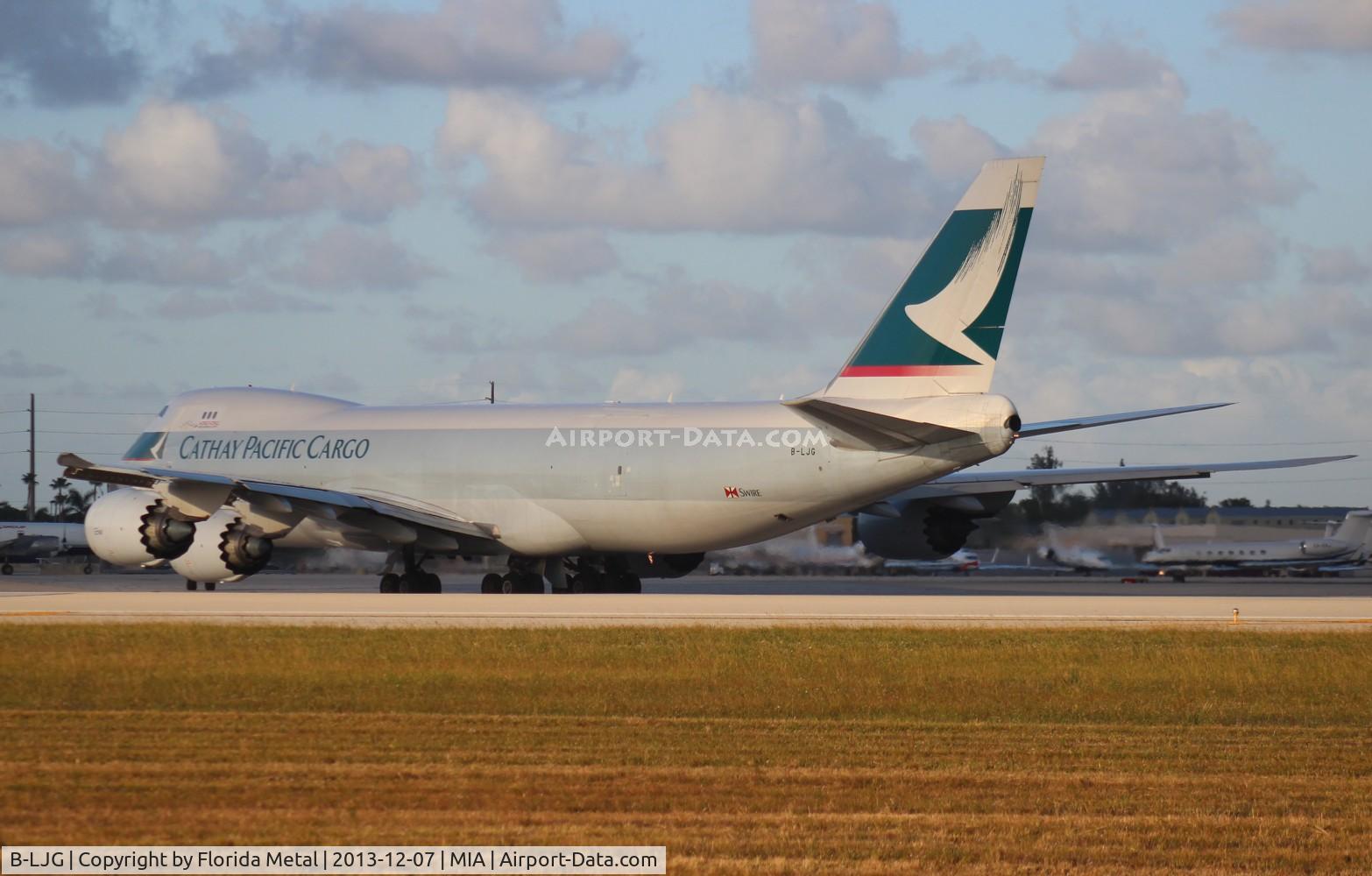 B-LJG, 2012 Boeing 747-867F C/N 39244, Cathay Pacific Cargo 747-800F