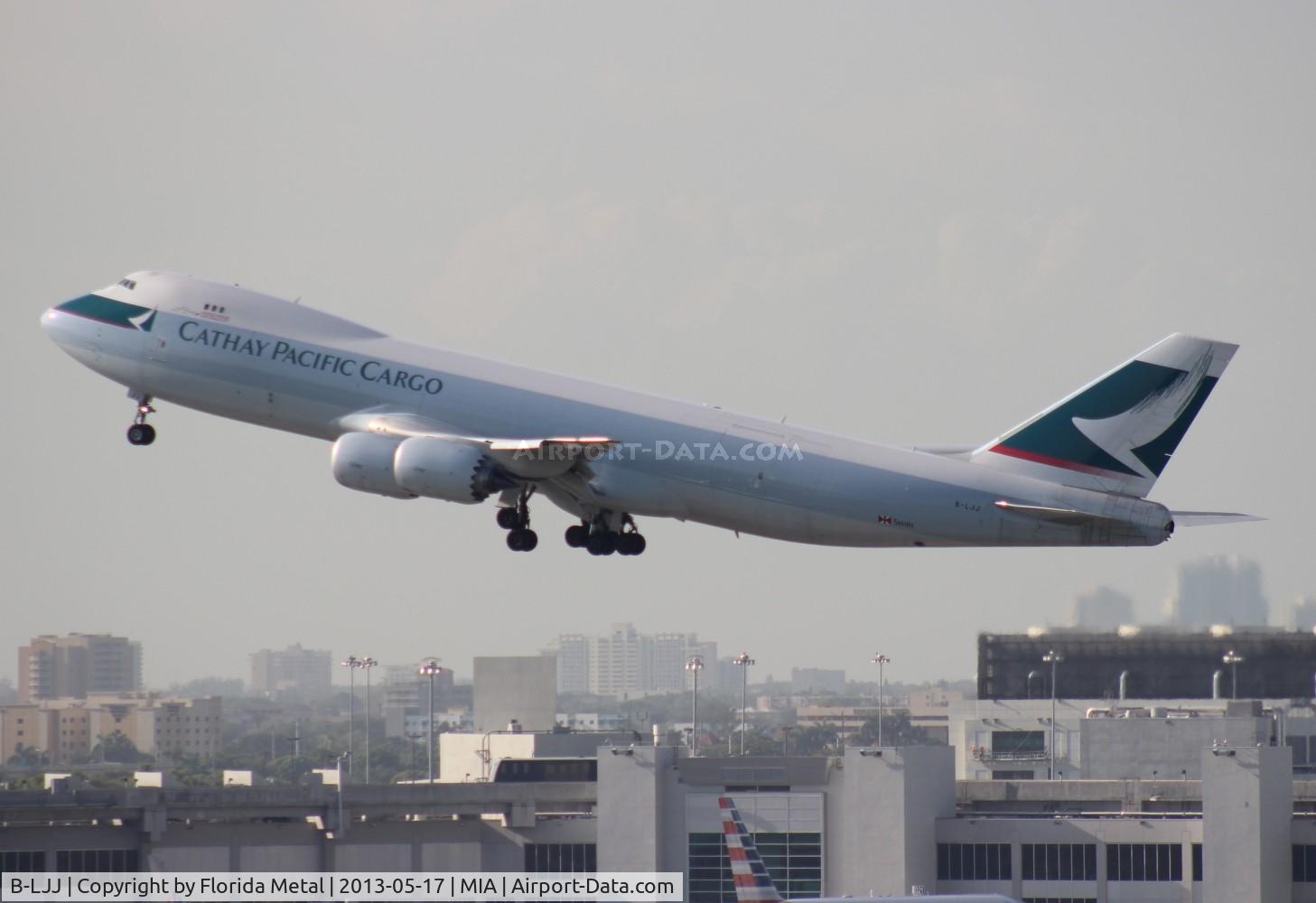 B-LJJ, 2012 Boeing 747-867F/SCD C/N 39246, Cathay Pacific Cargo 747-800