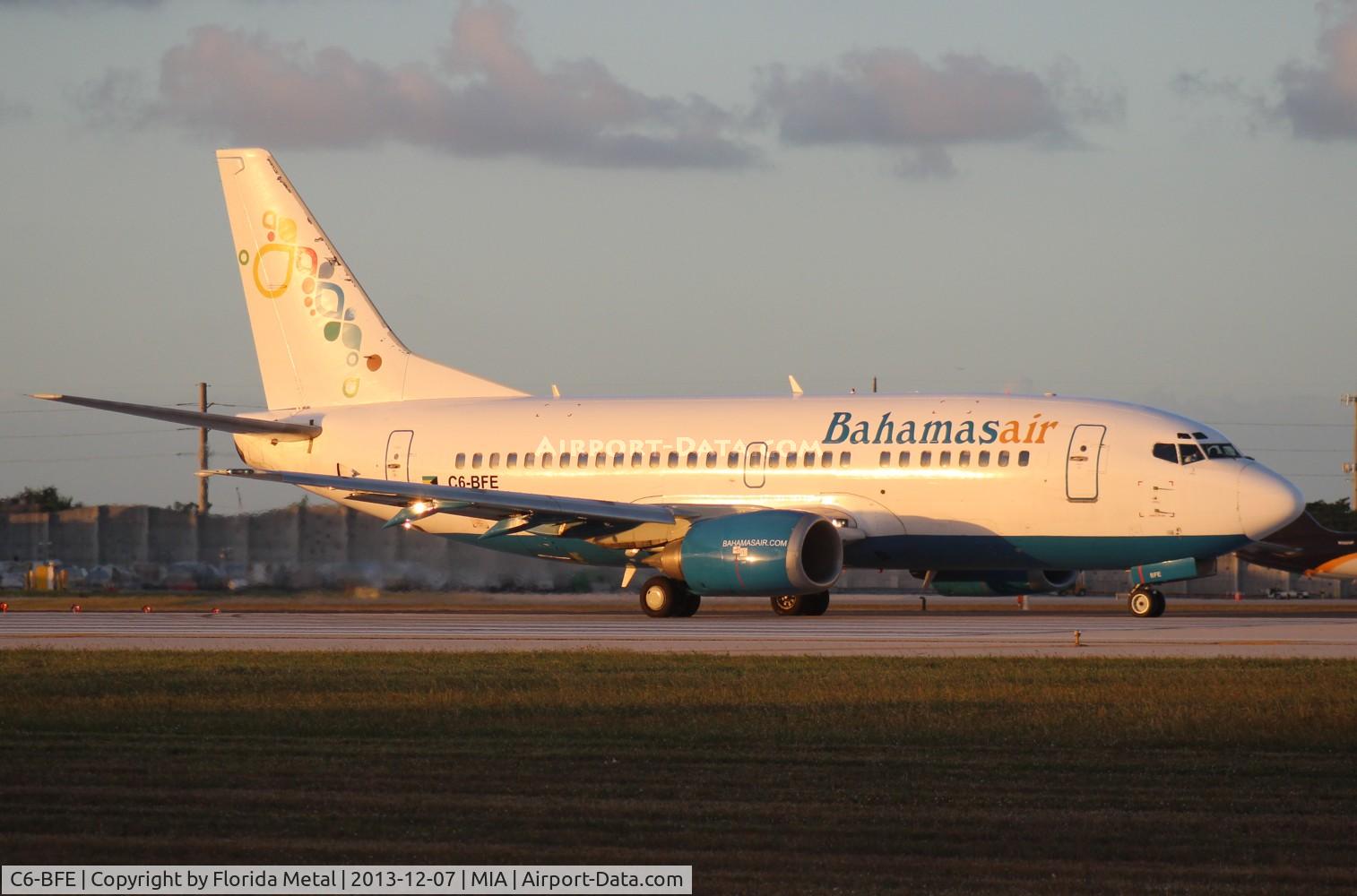 C6-BFE, 1993 Boeing 737-5H6 C/N 26450, Bahamas Air 737-500