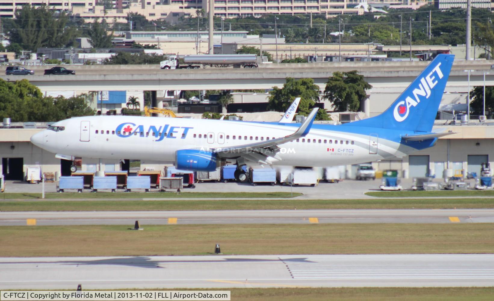 C-FTCZ, 2000 Boeing 737-8AS C/N 29923, Canjet 737-800