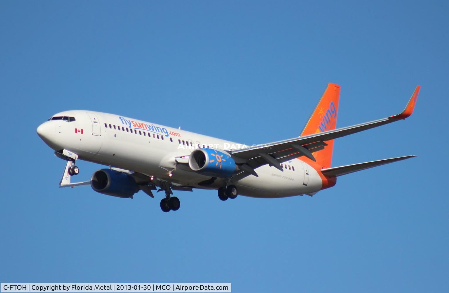 C-FTOH, 2009 Boeing 737-8HX C/N 29647, Sunwing 737-800