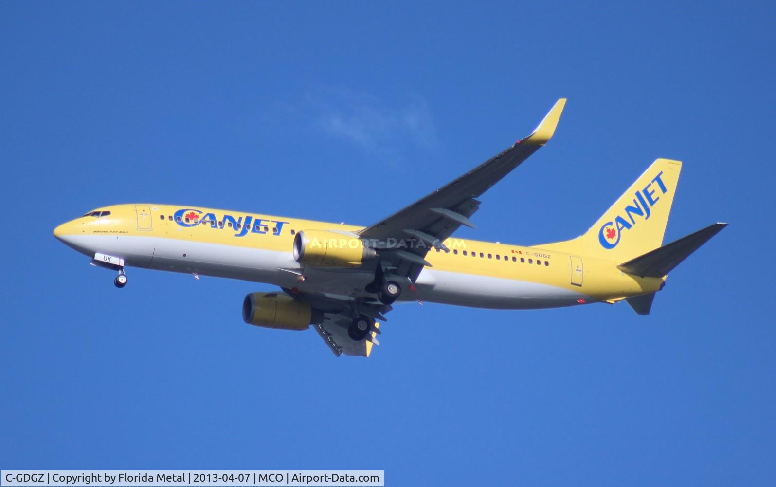 C-GDGZ, 2011 Boeing 737-8K5 C/N 39094, Canjet hybrid TUI 737-800