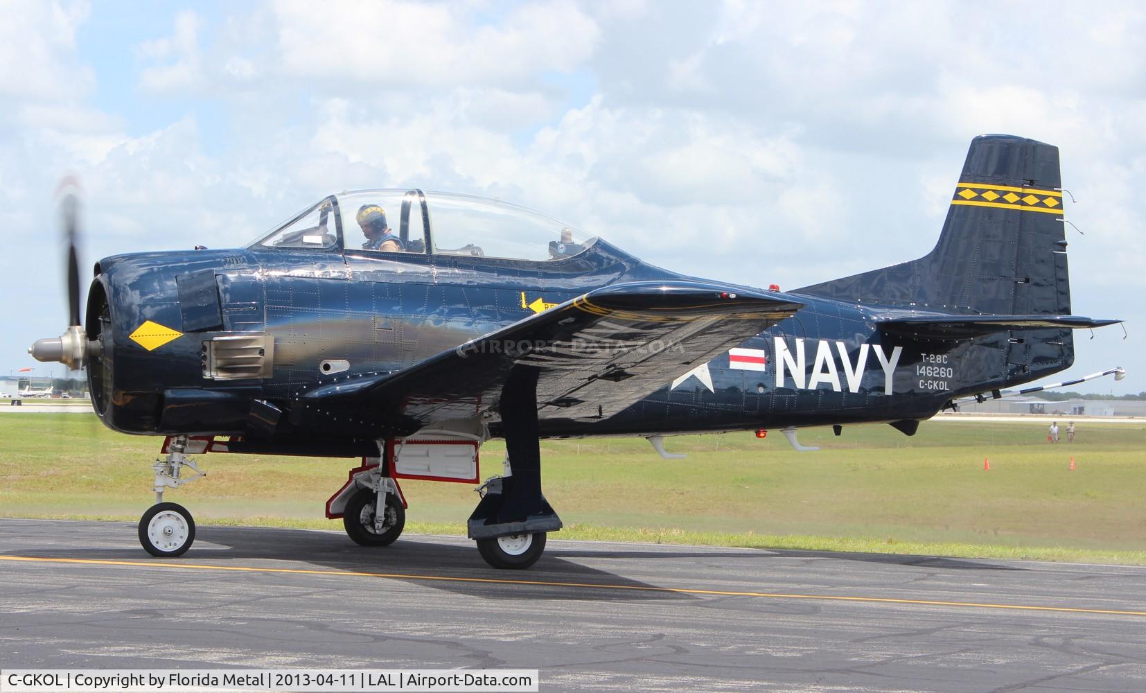 C-GKOL, 1957 North American T-28C Trojan C/N 252-23, T-28C Trojan