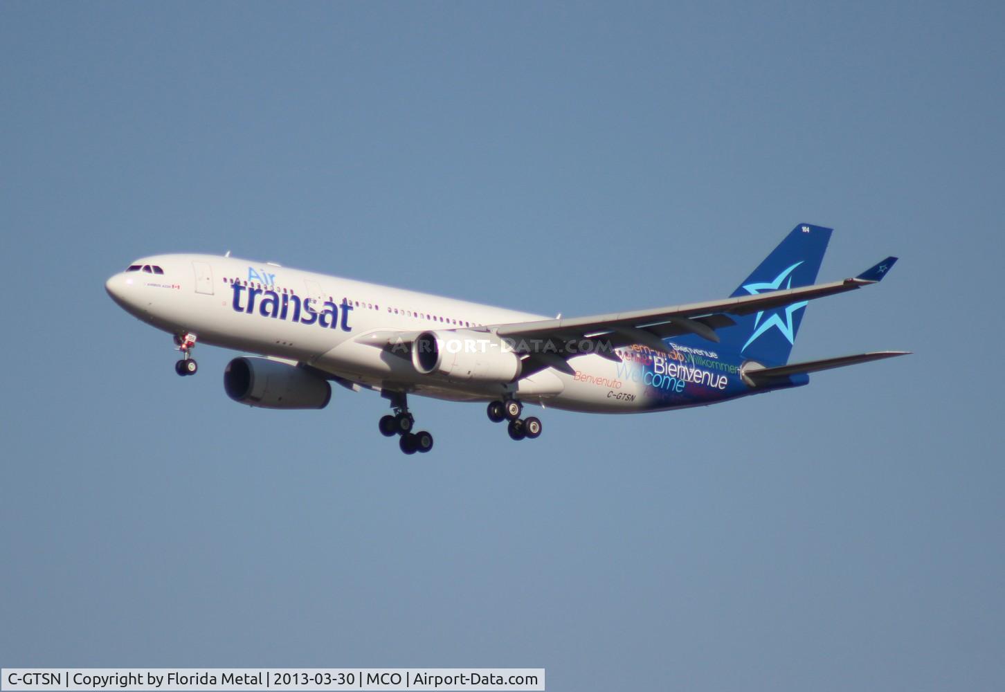 C-GTSN, 2000 Airbus A330-243 C/N 369, Air Transat A330-200