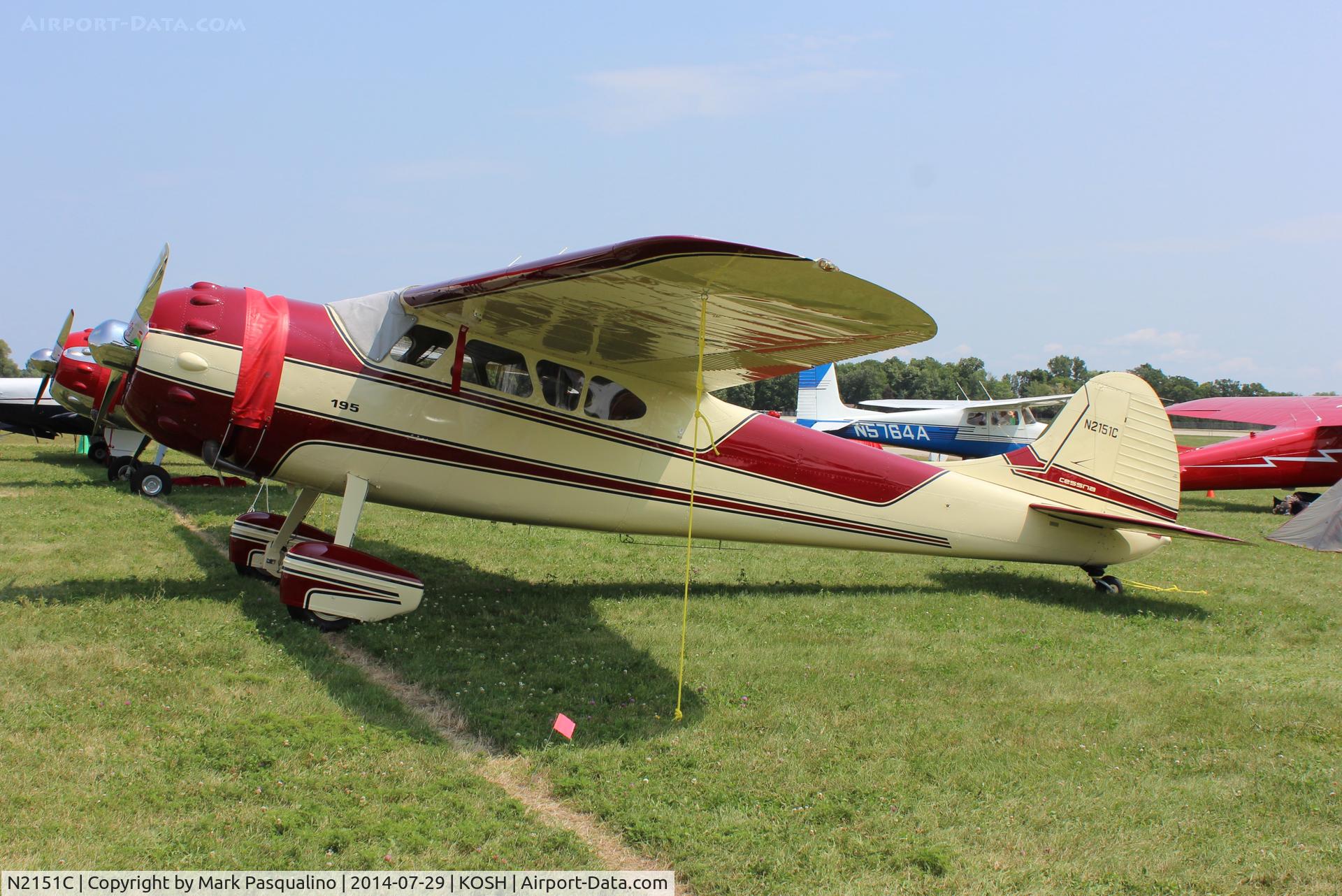 N2151C, 1954 Cessna 195B Businessliner C/N 16136, Cessna 195B