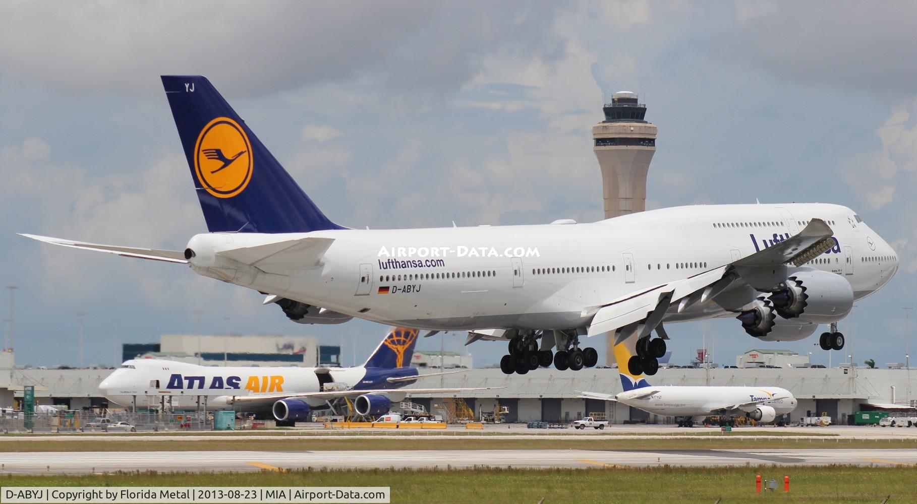 D-ABYJ, 2013 Boeing 747-830 C/N 37834, Lufthansa 747-800