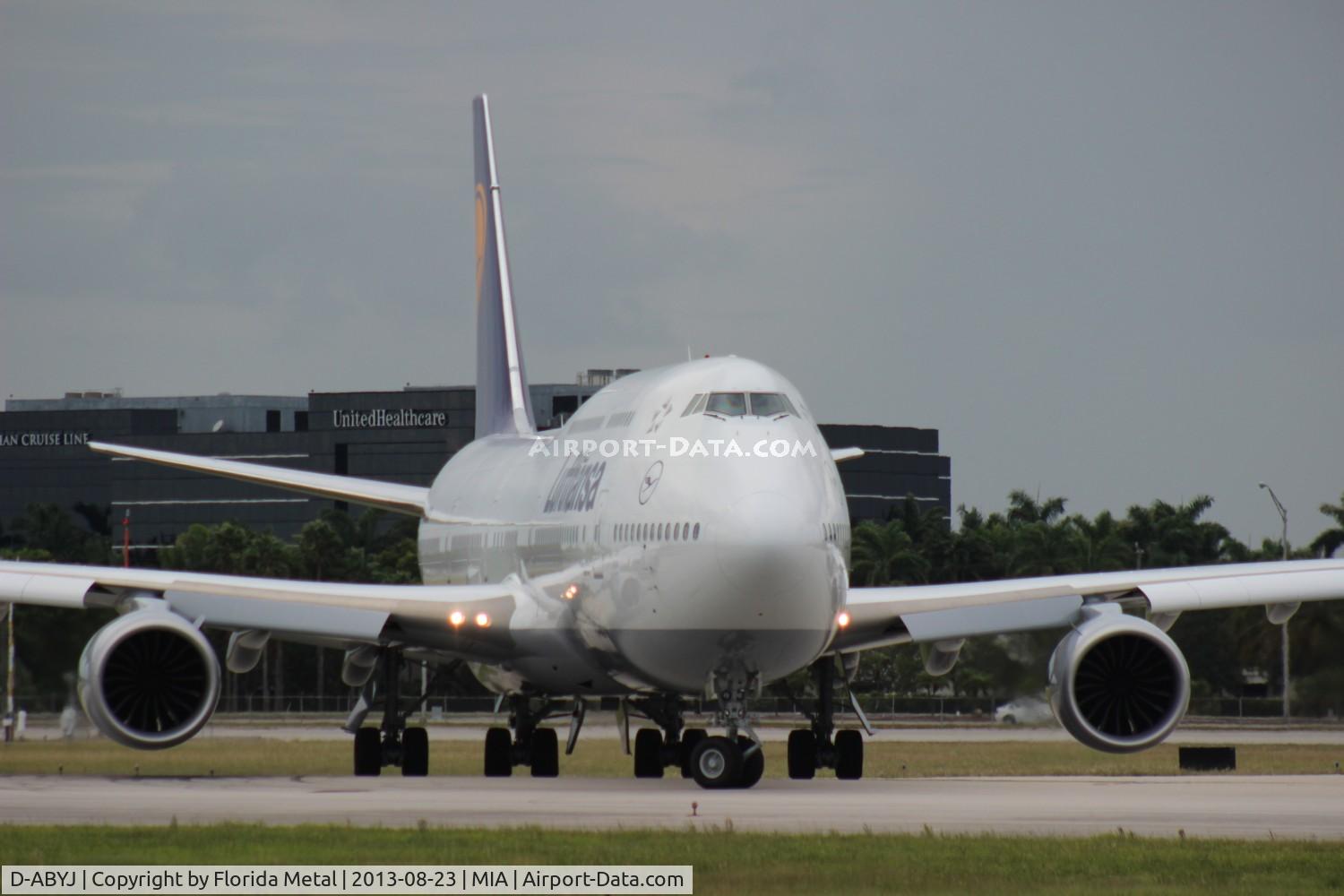 D-ABYJ, 2013 Boeing 747-830 C/N 37834, Lufthansa 747-800