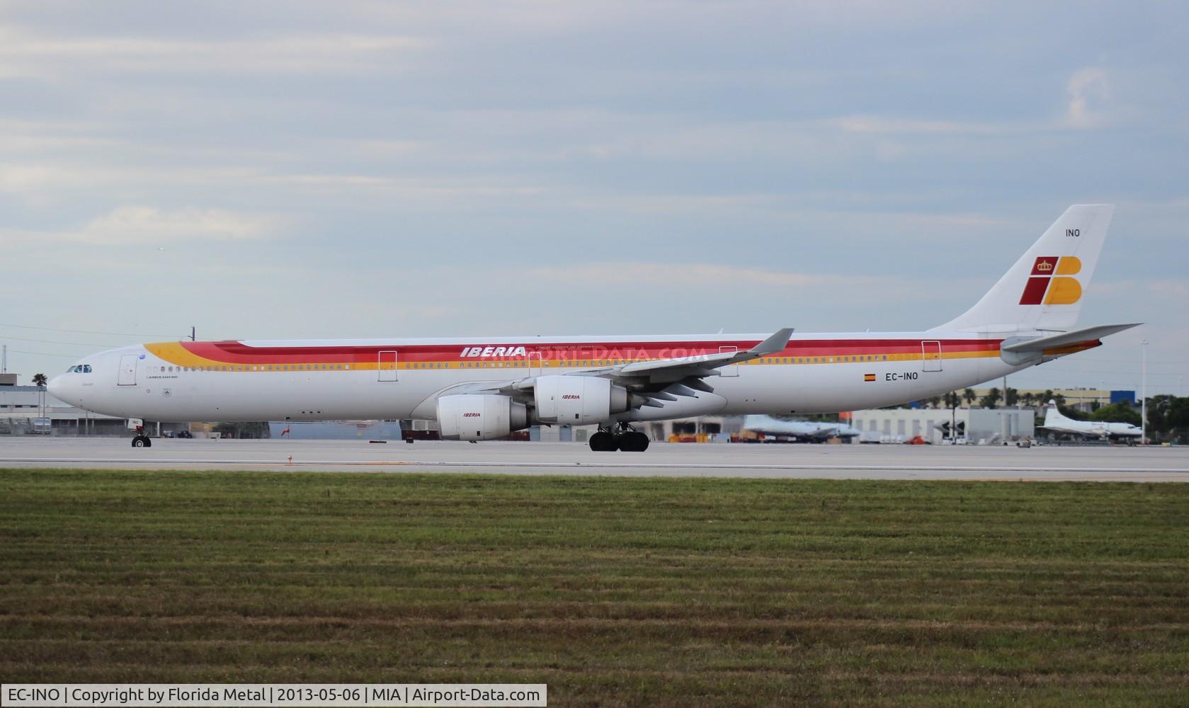 EC-INO, 2003 Airbus A340-642 C/N 431, Iberia A340-600