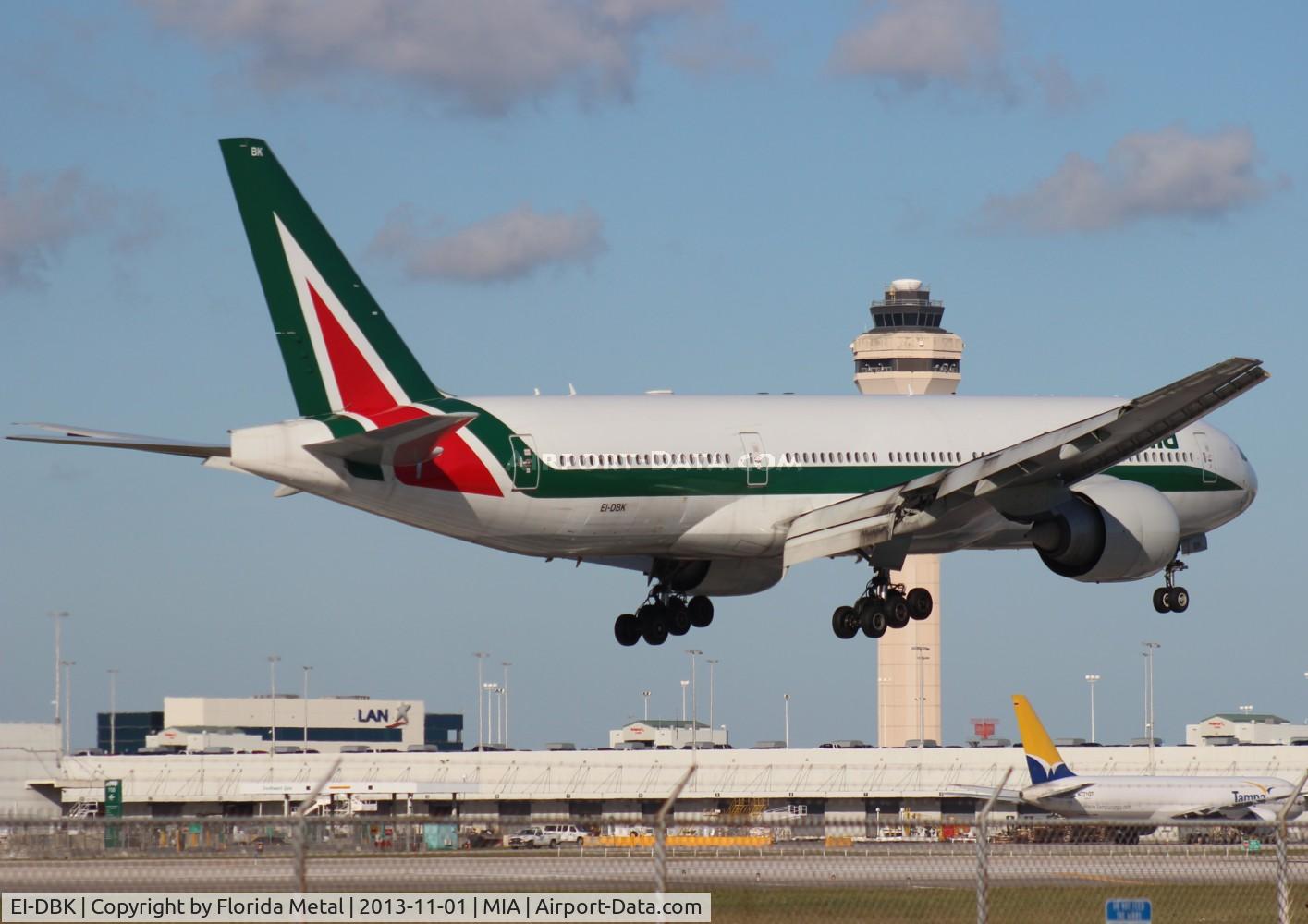 EI-DBK, 2003 Boeing 777-243/ER C/N 32783, Alitalia 777-200