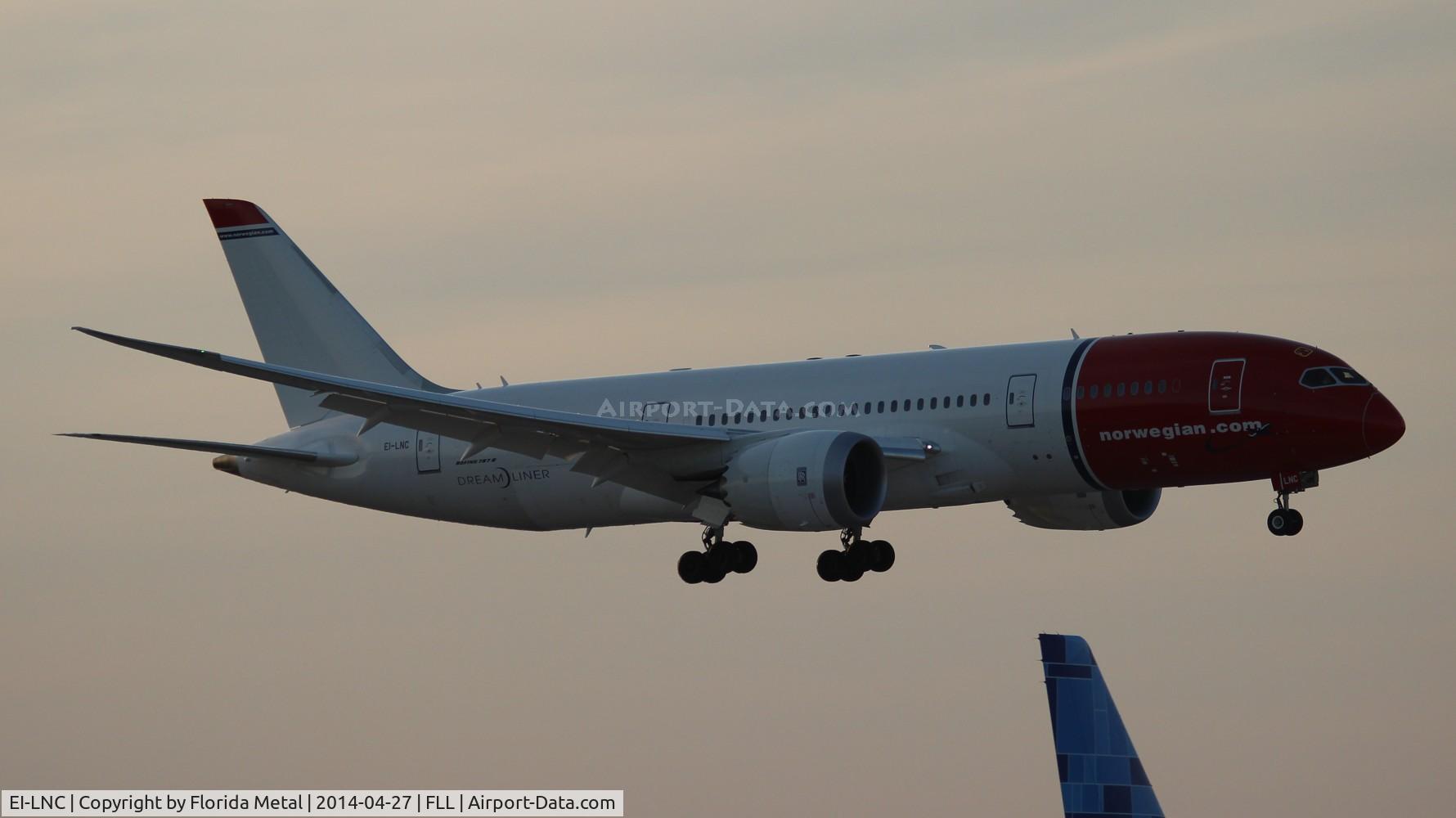 EI-LNC, 2013 Boeing 787-8 Dreamliner C/N 34795, Norwegian 787-800