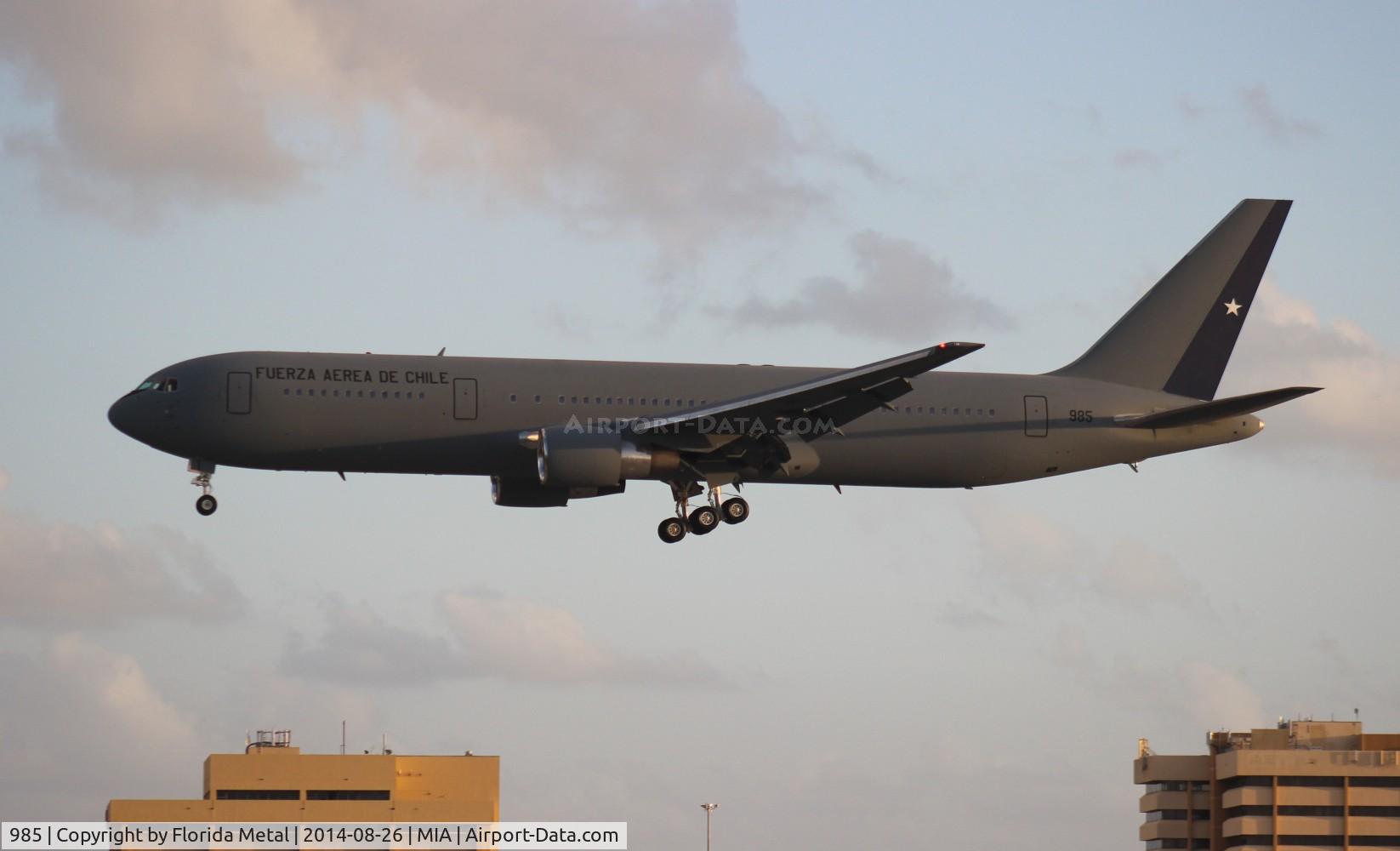 985, 1993 Boeing 767-3Y0/ER C/N 26205, Chilean Air Force 767-300