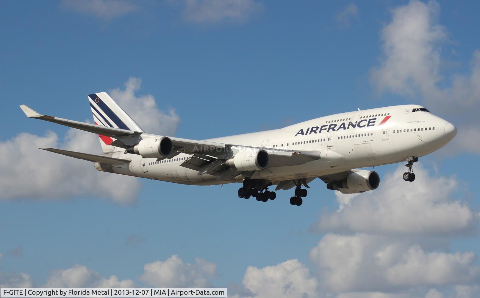 F-GITE, 1992 Boeing 747-428 C/N 25601, Air France 747-400