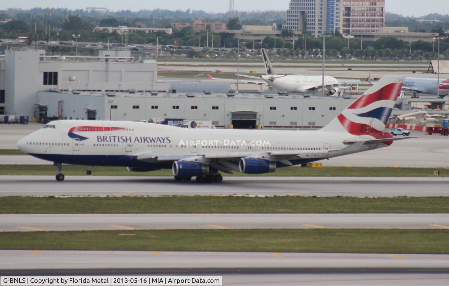 G-BNLS, 1991 Boeing 747-436 C/N 24629, British 747-400