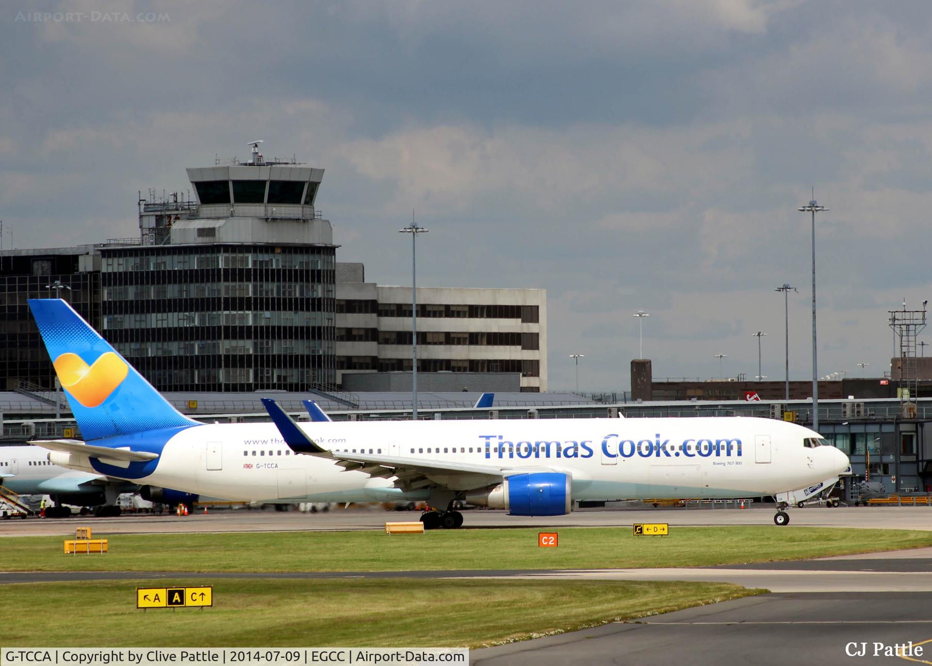 G-TCCA, 1994 Boeing 767-31K C/N 27205, Departure from the gate