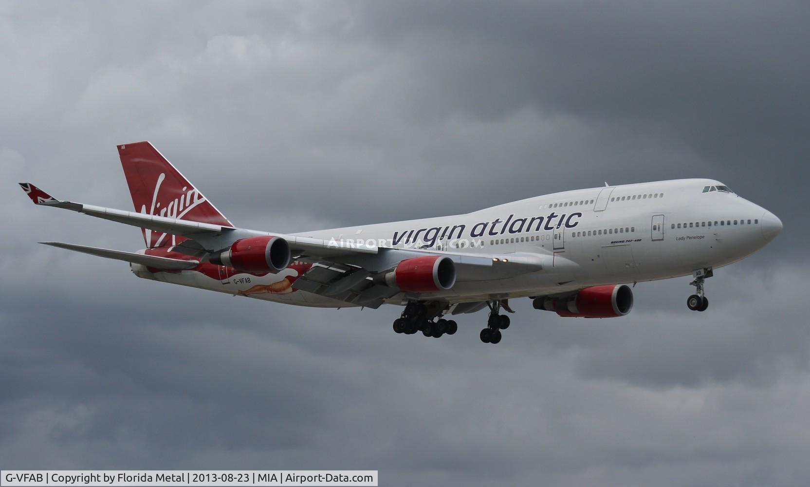 G-VFAB, 1994 Boeing 747-4Q8 C/N 24958, Virgin Atlantic 747-400