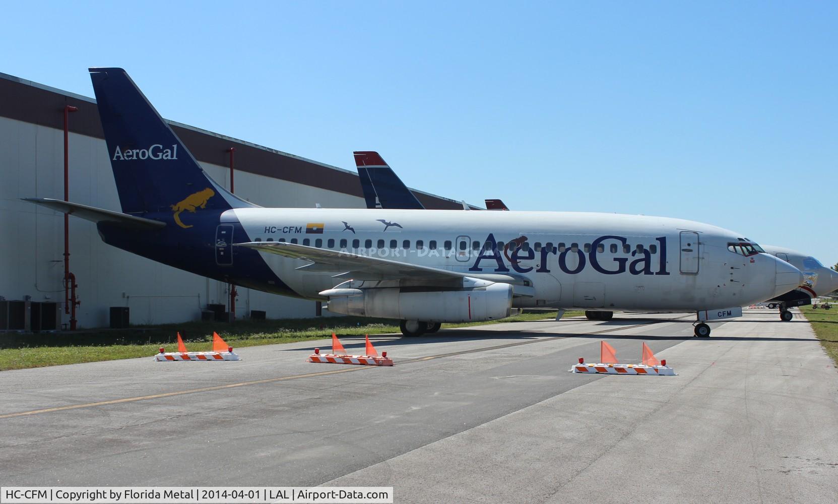 HC-CFM, 1982 Boeing 737-244 C/N 22589, Aerogal 737-200