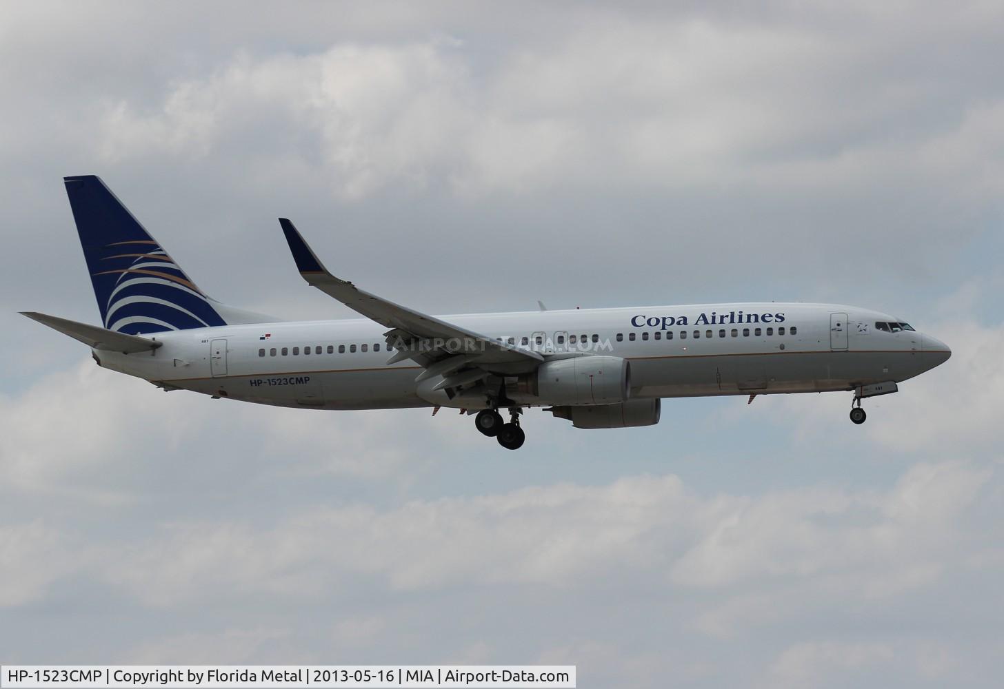 HP-1523CMP, 2008 Boeing 737-8Q8 C/N 35274, Copa 737-800