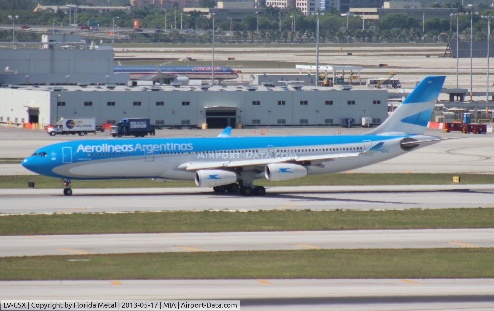 LV-CSX, 2000 Airbus A340-313X C/N 373, Aerolineas Argentinas A340-300