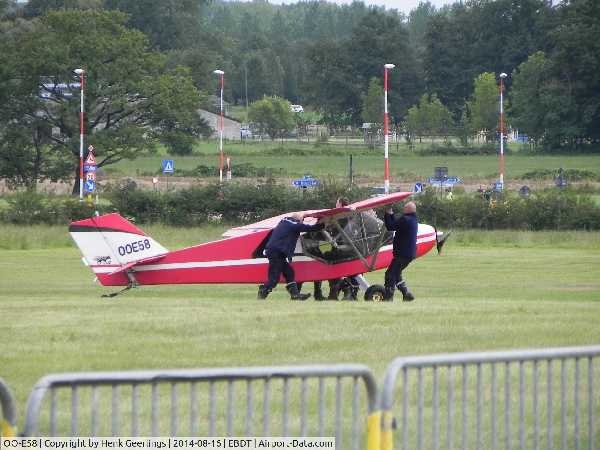 OO-E58, 1995 Rans S-6ES Coyote II C/N 0895866, Schaffen Diest Oldtimer Fly Inn , Belgium, Aug 2014
Crashed, strong side wind