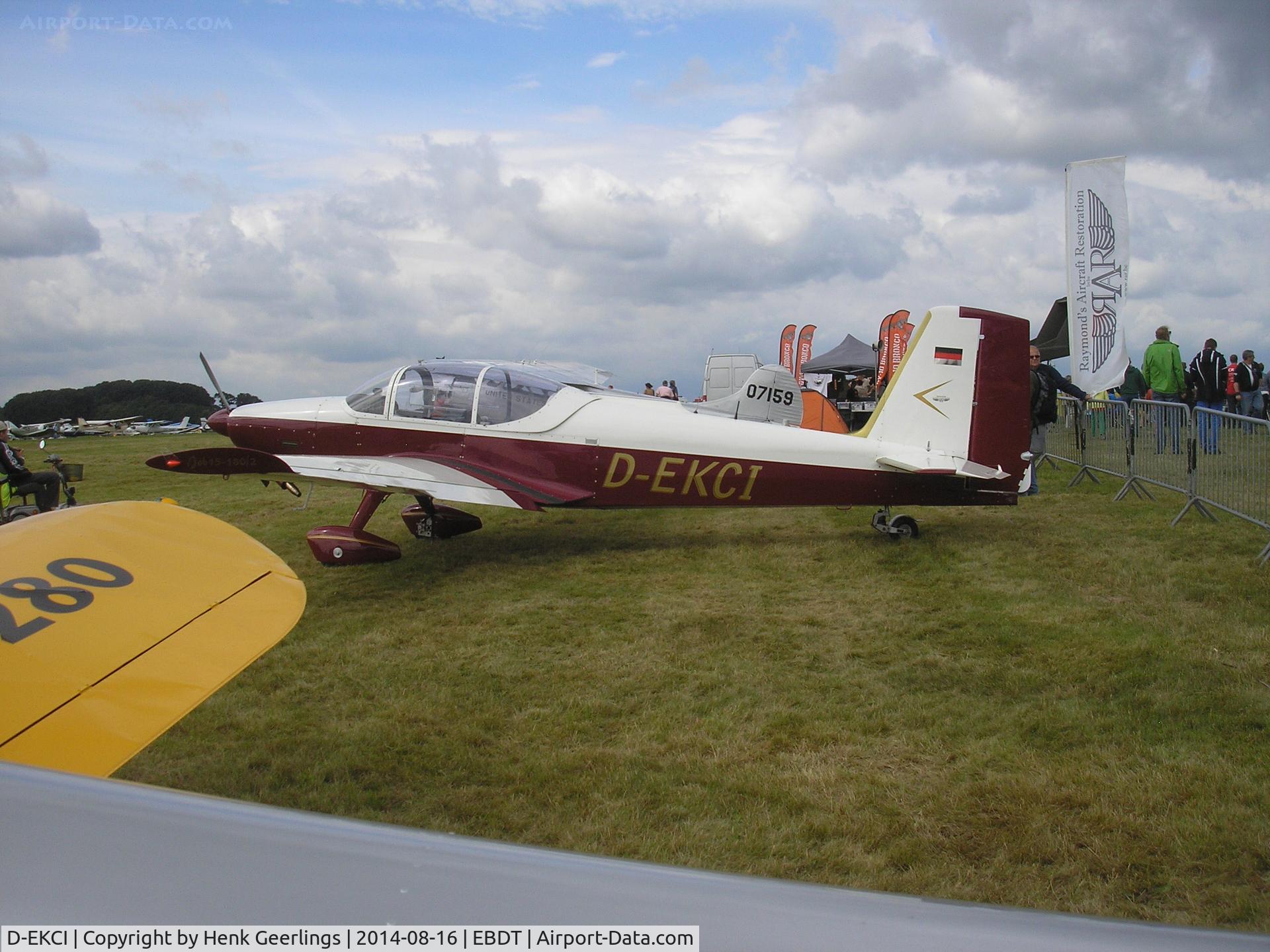 D-EKCI, 1965 Oberlerchner Job 15-180/2 C/N 065, Schaffen Diest Oldtimer Fly Inn , Belgium, Aug 2014 ,