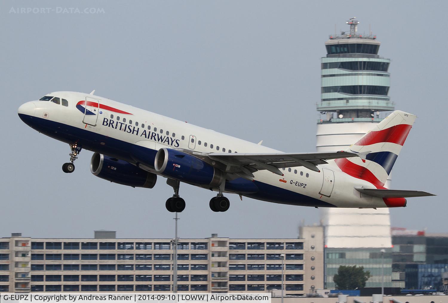 G-EUPZ, 2001 Airbus A319-131 C/N 1510, British Airways A319
