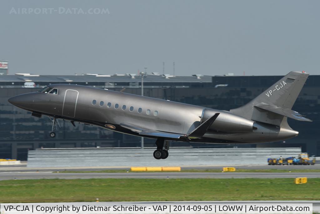 VP-CJA, 1995 Dassault Falcon 2000 C/N 18, Falcon 2000