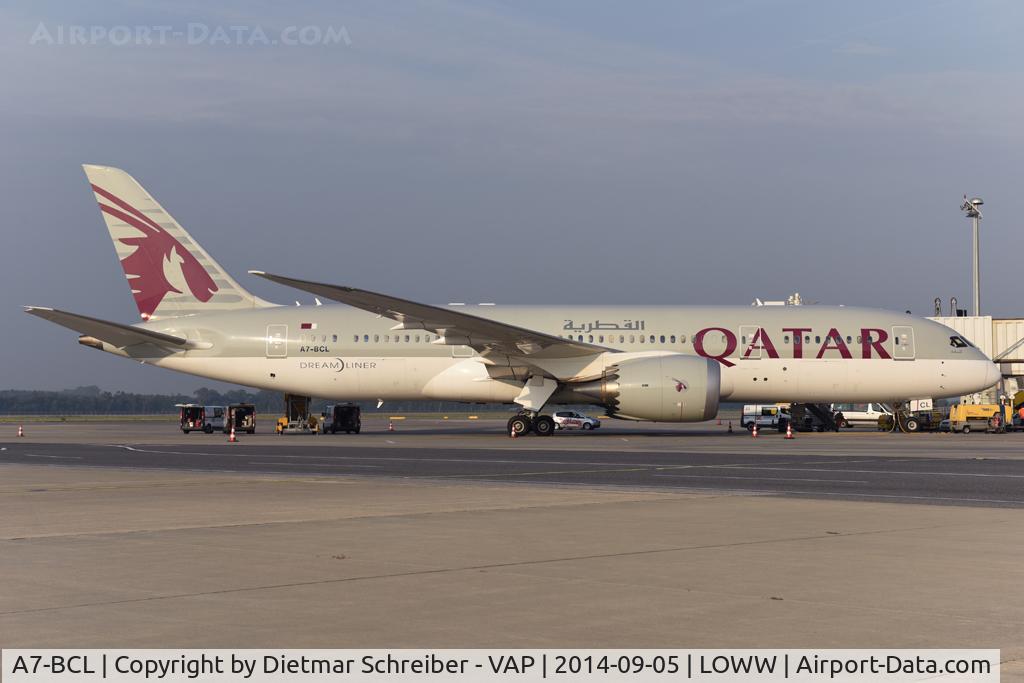 A7-BCL, 2012 Boeing 787-8 Dreamliner C/N 38330, Qatar Airways Boeing 787-8