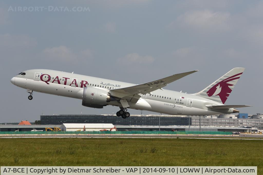 A7-BCE, 2013 Boeing 787-8 Dreamliner C/N 38323, Qatar Airways Boeing 787-8