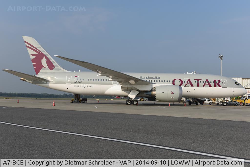 A7-BCE, 2013 Boeing 787-8 Dreamliner C/N 38323, Qatar Airways Boeing 787-8