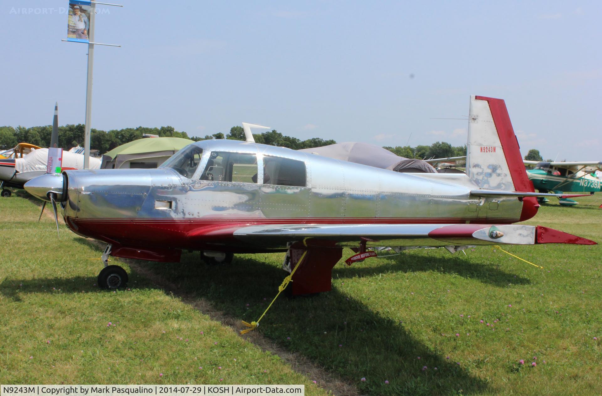 N9243M, 1966 Mooney M20E C/N 1194, Mooney M20E
