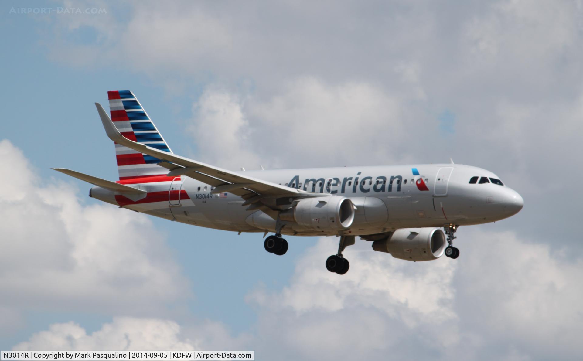 N3014R, 2013 Airbus A319-115 C/N 5842, Airbus A319
