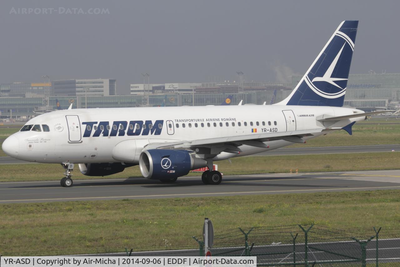 YR-ASD, 2007 Airbus A318-111 C/N 3225, Tarom, Airbus A318-111, CN: 3225