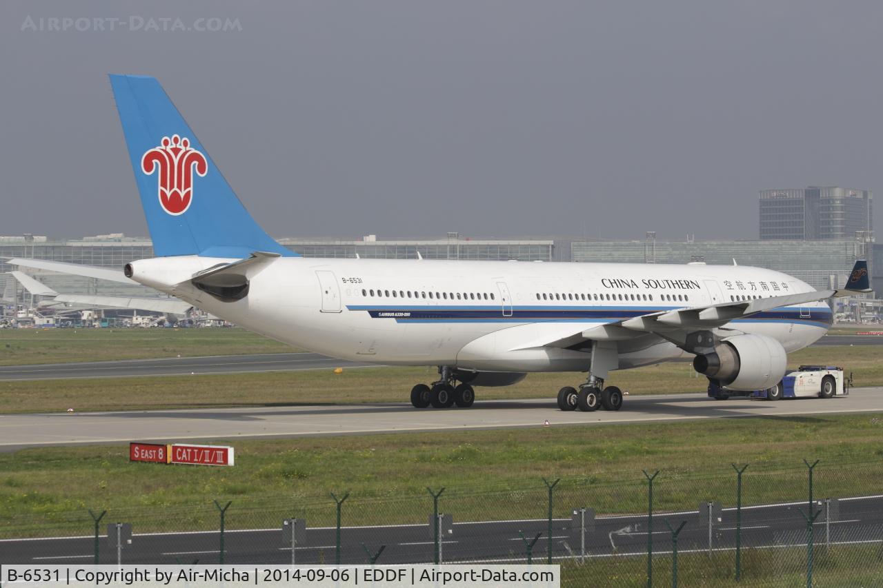 B-6531, 2011 Airbus A330-223 C/N 1233, China Southern Airlines