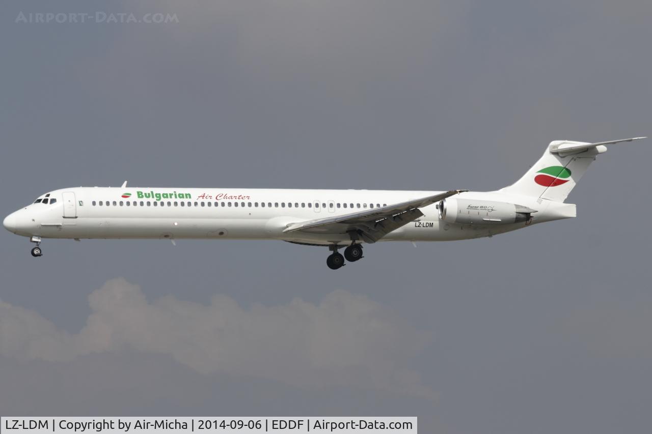 LZ-LDM, 1994 McDonnell Douglas MD-82 (DC-9-82) C/N 53228/2104, Bulgarian Air Charter