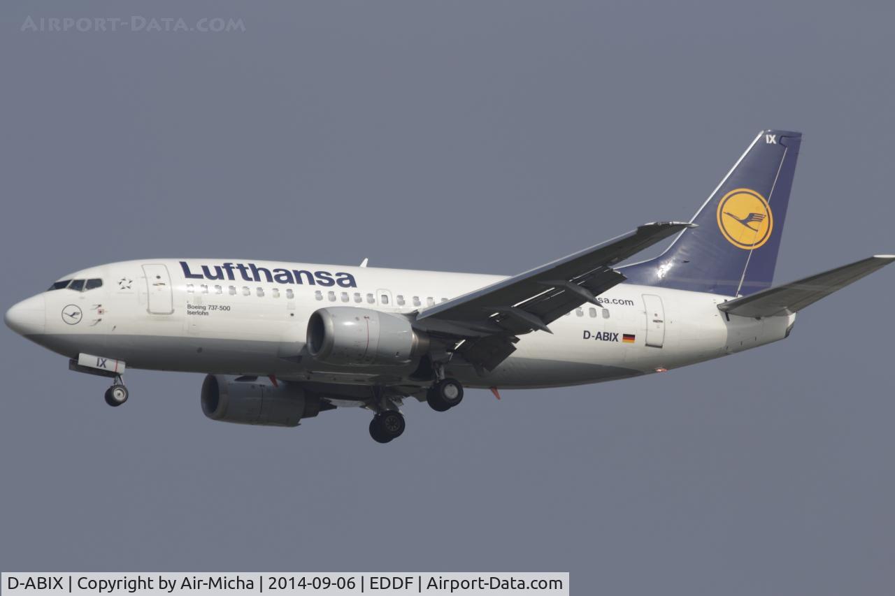 D-ABIX, 1991 Boeing 737-530 C/N 24946, Lufthansa