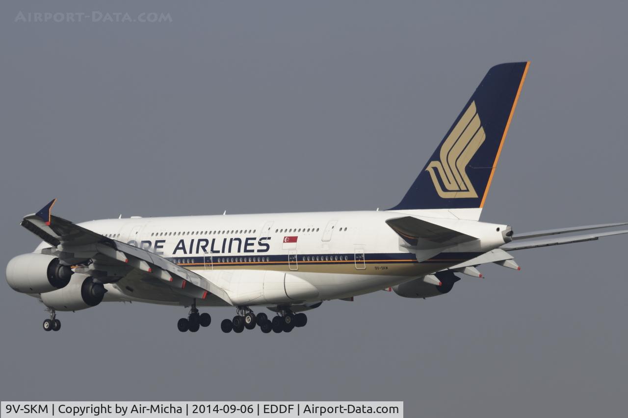 9V-SKM, 2010 Airbus A380-841 C/N 065, Singapore Airlines, Airbus A380-841, CN:065