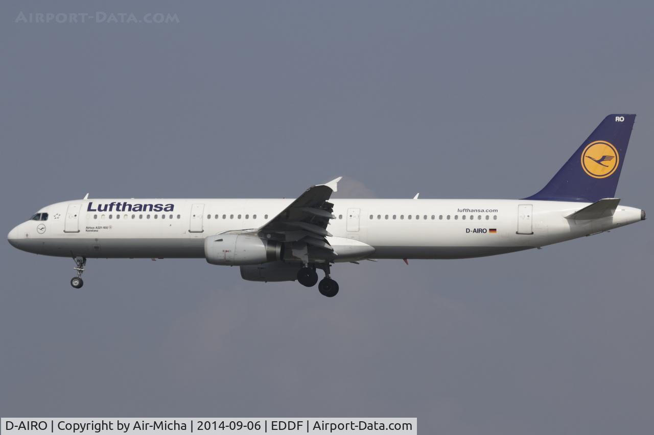 D-AIRO, 1995 Airbus A321-131 C/N 0563, Lufthansa
