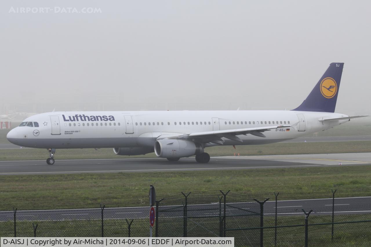 D-AISJ, 2008 Airbus A321-231 C/N 3360, Lufthansa