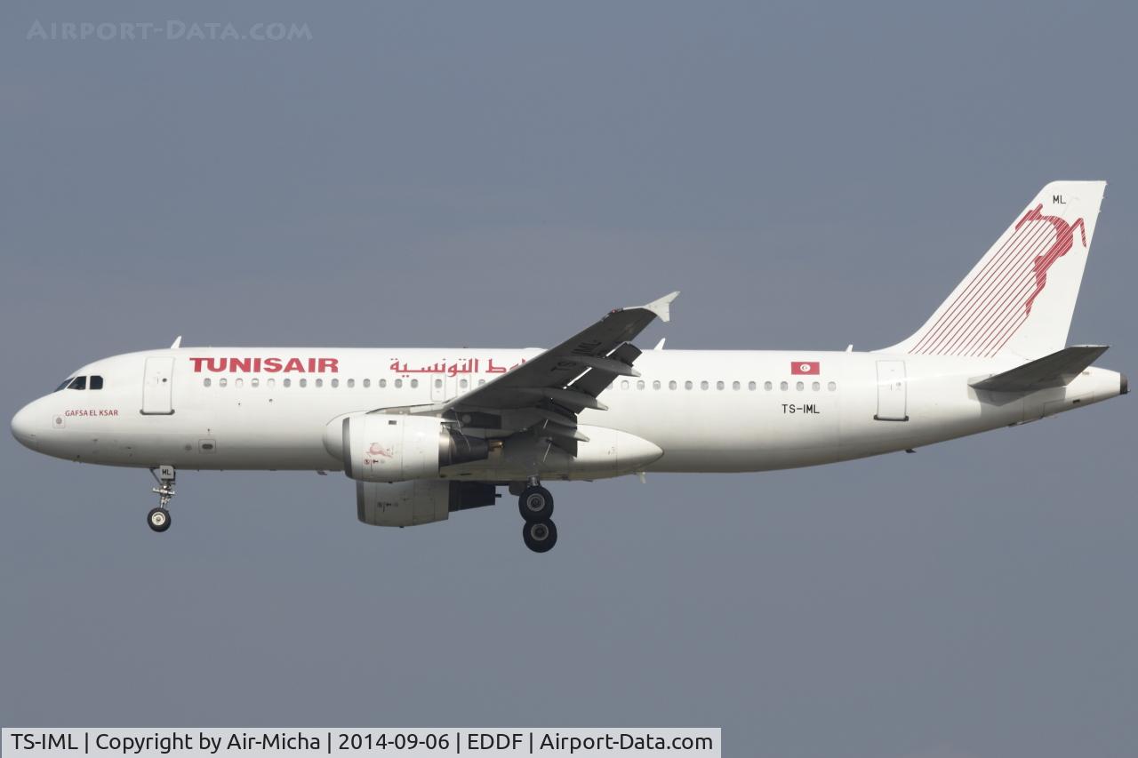TS-IML, 1999 Airbus A320-211 C/N 0958, Tunisair