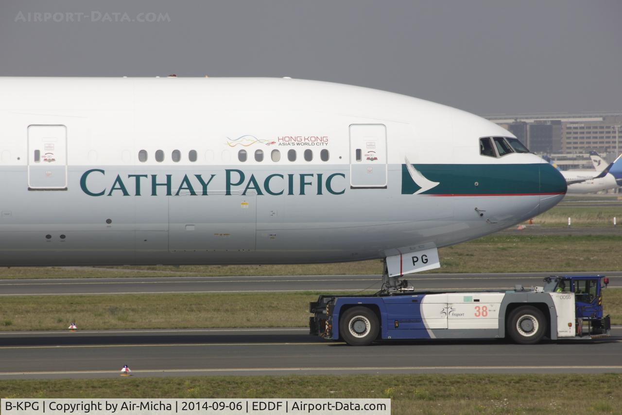 B-KPG, 2008 Boeing 777-367/ER C/N 35300, Cathay Pacific Airways