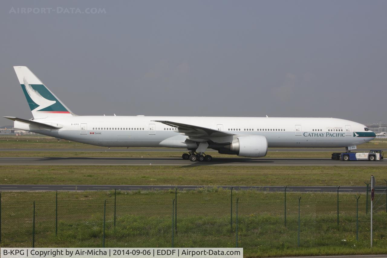 B-KPG, 2008 Boeing 777-367/ER C/N 35300, Cathay Pacific Airways