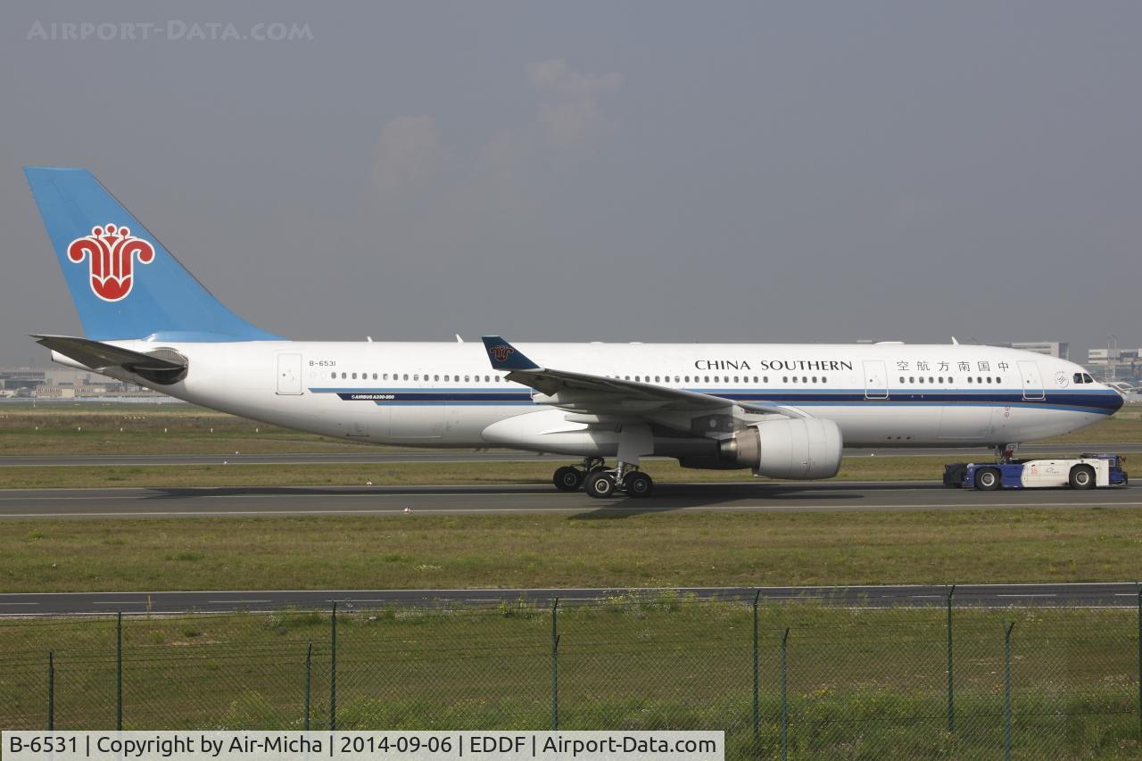B-6531, 2011 Airbus A330-223 C/N 1233, China Southern Airlines