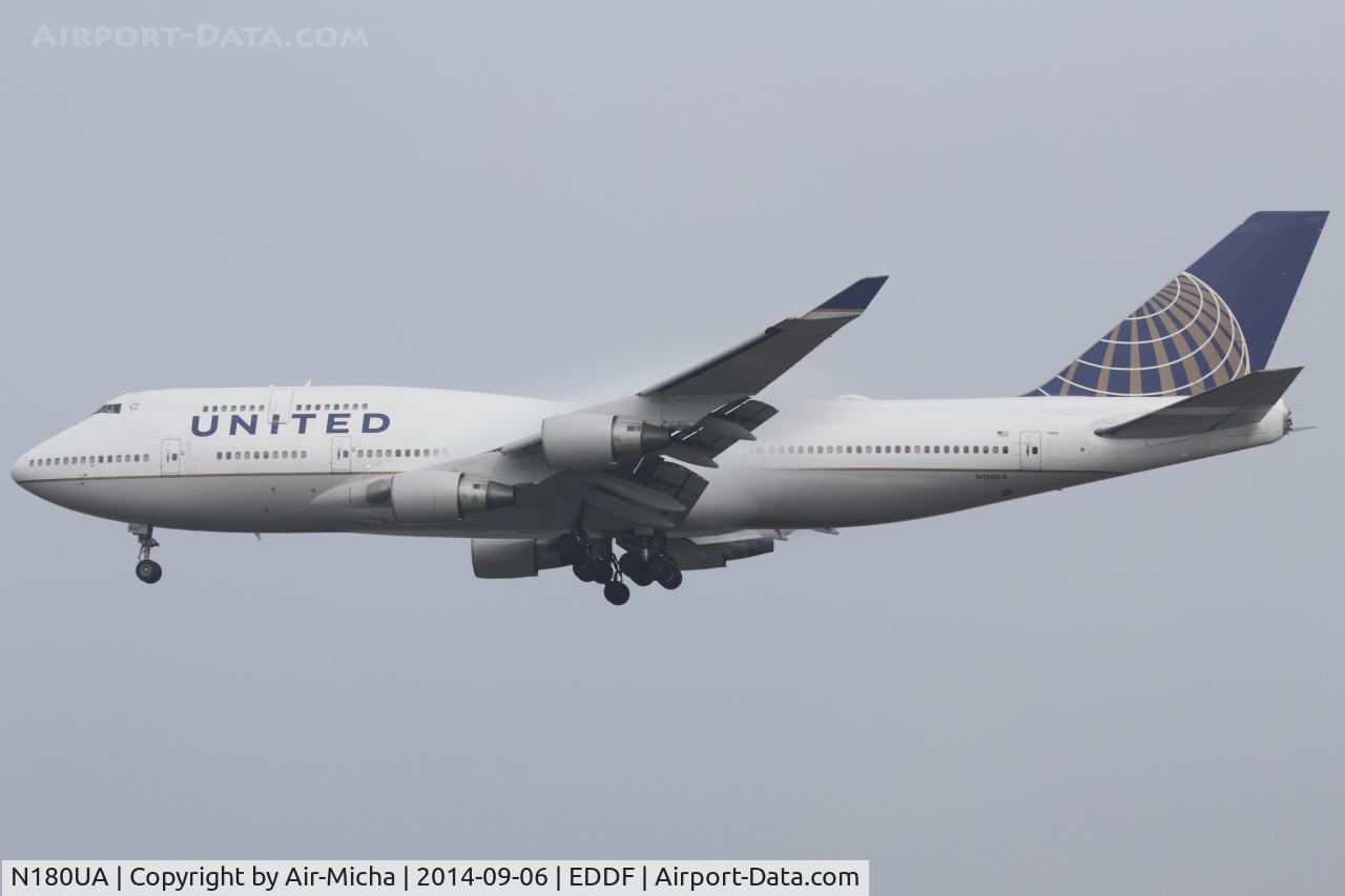 N180UA, 1991 Boeing 747-422 C/N 25224, United Airlines