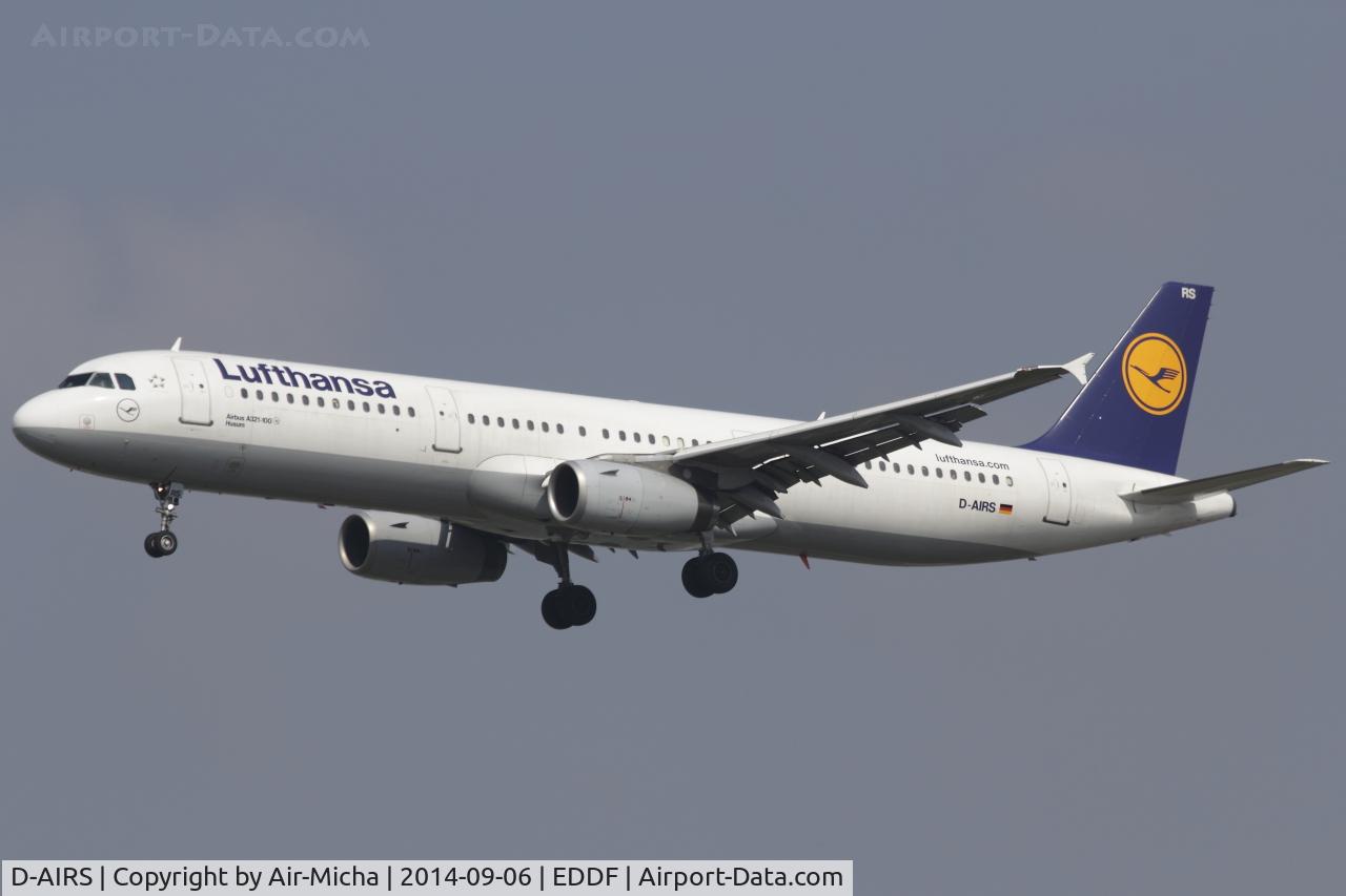 D-AIRS, 1996 Airbus A321-131 C/N 0595, Lufthansa