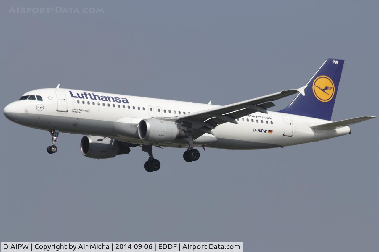 D-AIPW, 1990 Airbus A320-211 C/N 137, Lufthansa