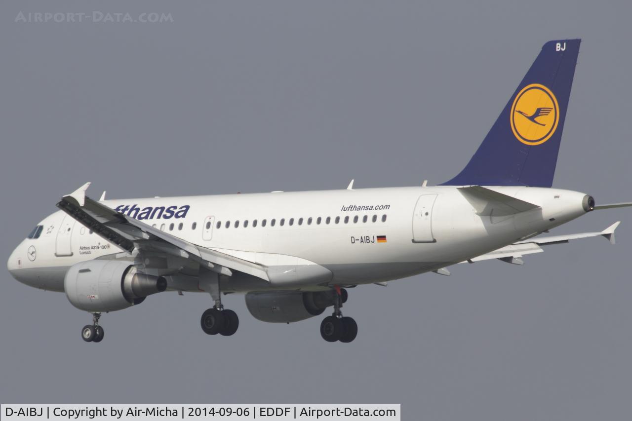 D-AIBJ, 2012 Airbus A319-112 C/N 5293, Lufthansa